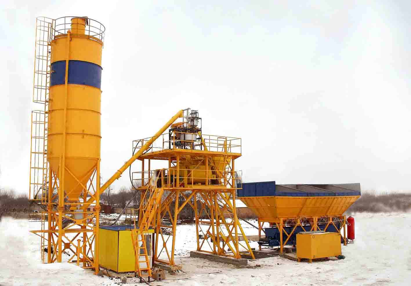 HZS25 Concrete Mixing plant 