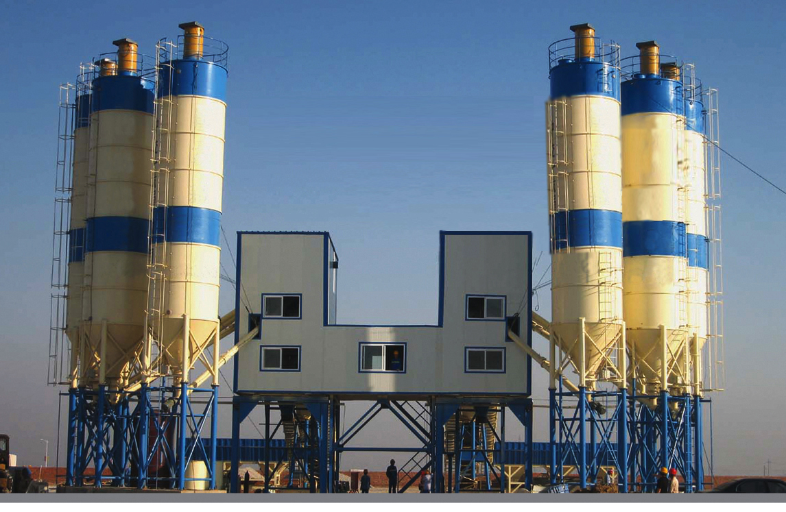 HZS120 Concrete Batching Plant