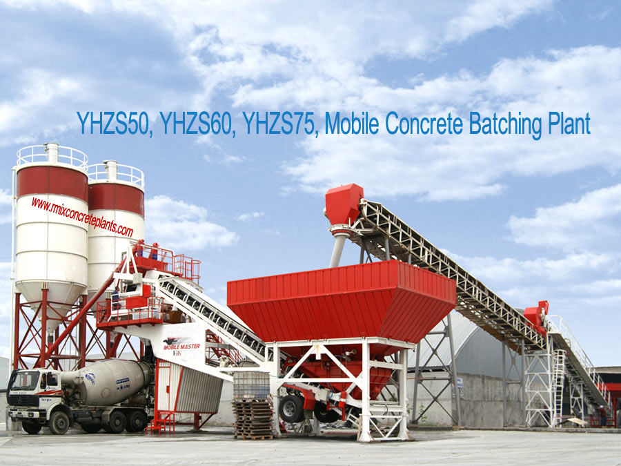 
YHZS75 Mobile Concrete Plant