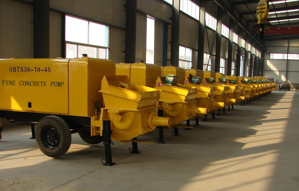 
HBTS20-20m3/h fine concrete pump